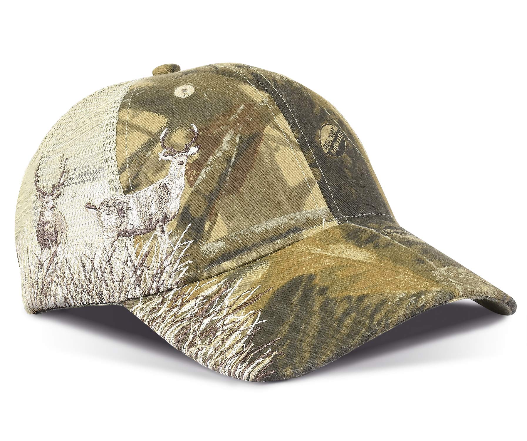 Men's Hunting Fishing Hat Camo Series Adjustable Mesh Ball Cap 3D